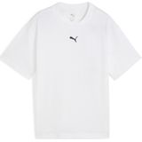 PUMA - No. 1 T-shirt - Zwart - Katoen - Relaxte Pasvorm