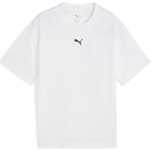 PUMA - No. 1 T-shirt - Zwart - Katoen - Relaxte Pasvorm