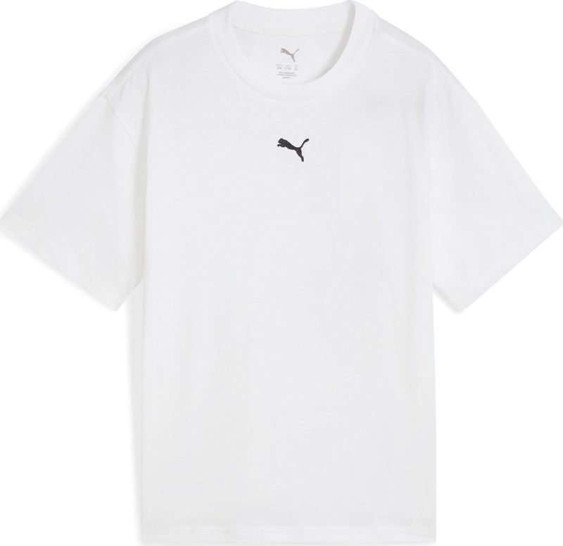 PUMA - No. 1 T-shirt - Zwart - Katoen - Relaxte Pasvorm