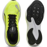 PUMA - Scend Pro 2 - Hardloopschoenen - Zwart/Geel - Gerecycled Materiaal