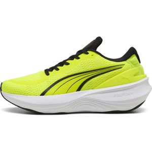 PUMA - Scend Pro 2 - Hardloopschoenen - Zwart/Geel - Gerecycled Materiaal