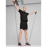 PUMA - M TAD ESSENTIALS HEATHER CAT T-shirt - Puma Black Heather - Katoen