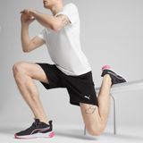 PUMA - Trainingshorts - Zwart - Katoen - Gerecycled Polyester