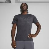 Puma - Tad Essential Heather - Sportshirt - Grijs - 50% Gerecycled Polyester