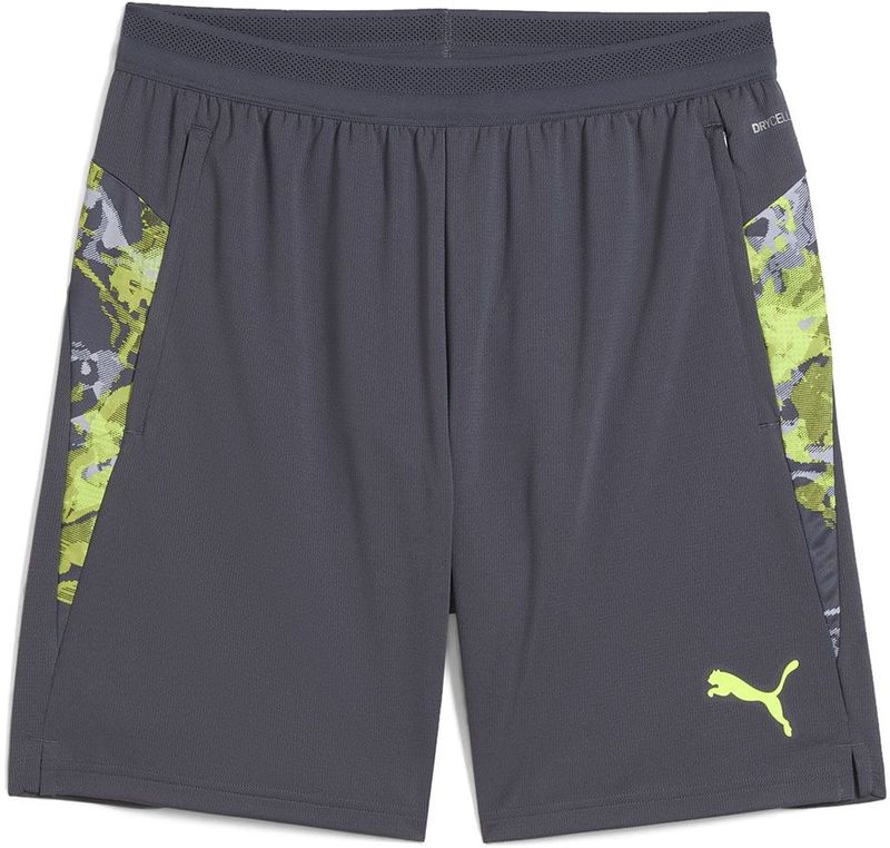 PUMA - IndividualCup - Voetbalshort - Grijs - Polyester