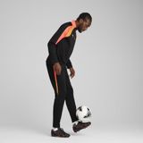 Puma individualLIGA Top mit viertellangem Reißverschluss Herren | Mit Plain | Black/Heat Fire | Größe: XL