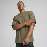 PUMA x HYROX T-shirt - Groen - Oversized - Gerecycled Katoen