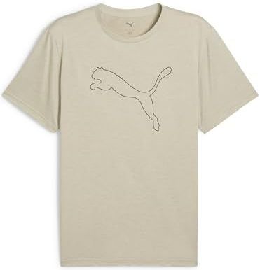 Puma - Tad Essential - T-Shirt - Grijs - 50% Gerecycled Polyester, DRYCELL Technologie