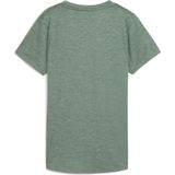 PUMA W TAD ESSENTIAL Heather Tee Dames sportshirt - Green Moon Heather