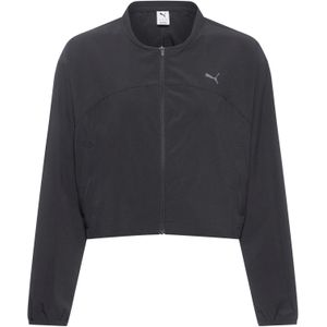 Puma - Move Jas - Dames - Zwart - 87% Gerecycled Polyester, 13% Elastaan