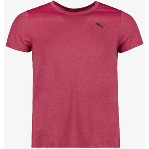Puma - Tad Essentials Heather - T-shirt - Roze - 100% Polyester