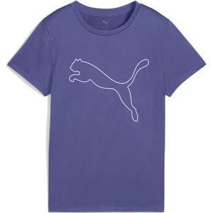 PUMA - Sport T-shirt - Kristalblauw - 100% Polyester