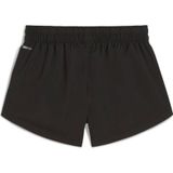 PUMA TAD ESSENTIALS 3"geweven short voor Dames, Zwart, Maat XXS