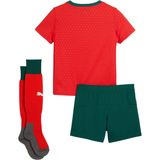 PUMA - Portugal 2025 Mini-Thuistenue - Rood/Bruin - 100% Gerecycled Materiaal