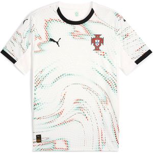 Puma - Uitshirt Portugal 2024 - Sportshirt - Felrood - Donkergroen - Polyester