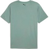 PUMA TAD TECH TRIBLEND TEE - Trainingsshirt - Groen - Regular Fit - Korte Mouwen
