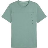 PUMA TAD TECH TRIBLEND TEE - Trainingsshirt - Groen - Regular Fit - Korte Mouwen
