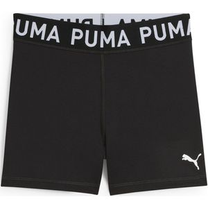 PUMA - Strong 3" - Korte Tight - Zwart - Hoge Taille, DryCELL Technologie, Gerecycled Materiaal