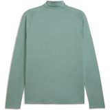 PUMA - TECH Top - Groen - Materiaalmix - Kwartrits - Lange Mouwen