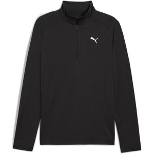 PUMA - TAD TECH - Sporttop - Zwart - Materiaalmix - Kwartrits