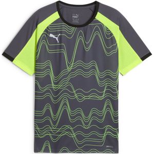 PUMA - Sportshirt - All-over-print - Zwart - 100% Gerecycled Materiaal