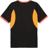 PUMA IndividualLIGA Graphic Jersey Heren Sportshirt - Black-Glowing Red