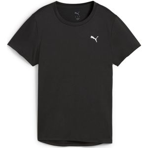 Puma - Tad Essential - T-shirt - Zwart - Ademend Materiaal