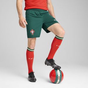 PUMA - Portugal 2025 Short - Groen/Rood/Bruin - Korte Broeken