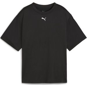 PUMA T-shirt - Zwart - 100% Gerecycled Polyester - Relaxte Pasvorm
