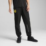 PUMA - BVB Broek - Zwart-Geel - Polyester - Gerecycled Materiaal