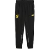 PUMA - BVB Broek - Zwart-Geel - Polyester - Gerecycled Materiaal