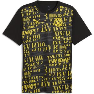 PUMA Borussia Dortmund Trainingsshirt 2024-2025 - Zwart Geel