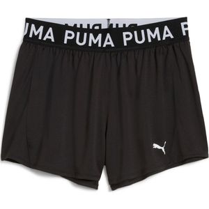 PUMA STRONG gebreide short voor Dames, Zwart, Maat XXS