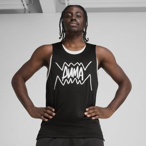 PUMA Jaws Core basketbaltanktop voor Heren, Zwart, Maat S