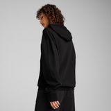 PUMA - Relaxte Hoodie - Zwart - Sweatstof - Capuchon - Lange Mouwen