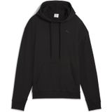 PUMA - Relaxte Hoodie - Zwart - Sweatstof - Capuchon - Lange Mouwen