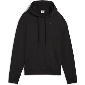 PUMA - Relaxte Hoodie - Zwart - Sweatstof - Capuchon - Lange Mouwen