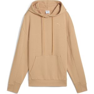 PUMA - HER Relaxed Hoodie TR - Sporttrui - Warm Beige