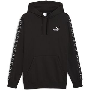 PUMA - Hoodie - Zwart - Fleece, Gerecycled Materiaal
