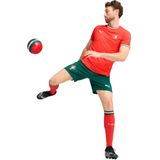 PUMA - Portugal Thuisshirt Authentic - Sportshirt - Rood - 100% Gerecycled Polyester