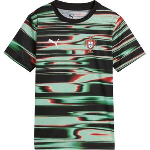 PUMA - Portugal Pre-match Jersey - Zwart/Wit - 100% Gerecycled Materiaal - dryCELL Technologie