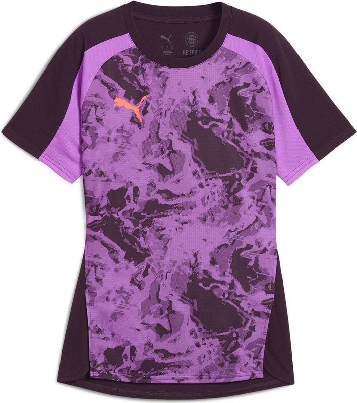 Puma - Individualblaze T-shirt - Zwart - Katoen - Korte Mouwen