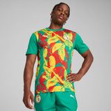 Puma - Senegal Prematch SS - Sportshirt - Groen - Regular Fit, Ademend, Vochtregulerend