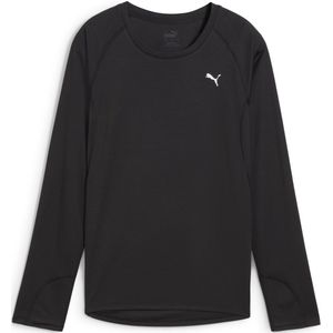 PUMA - VELOCITY - Hardlooptop - Zwart - Lange Mouwen