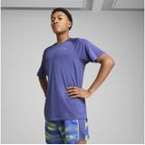 Puma Velocity T-shirt Blauw - Korte Mouwen - Casual en Sportief