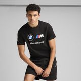 PUMA - BMW M Motorsport Essentials - T-shirt - Zwart - 20% Gerecycled Katoen
