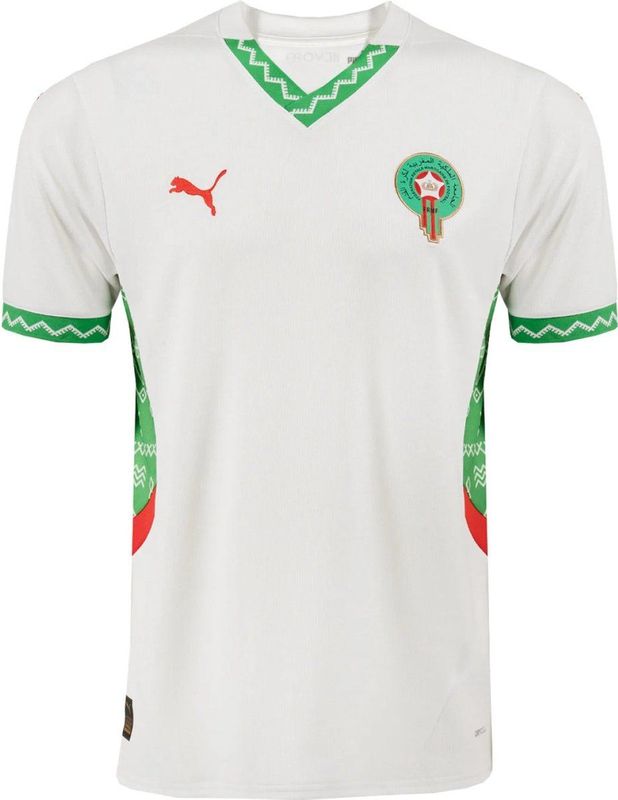 Puma Marokko uitshirt - 2024 2026 - Junior - officieel wedstrijdshirt