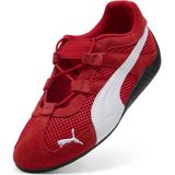 PUMA - Speedcat Go - Schoenen - Rood/Wit - Suède - Normale Breedte