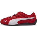 PUMA - Speedcat Go - Schoenen - Rood/Wit - Suède - Normale Breedte