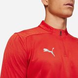 Puma - Marokko Teamfinal - Training 1/4 Zip Top - Rood - Heren